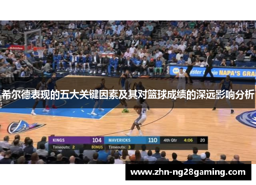 希尔德表现的五大关键因素及其对篮球成绩的深远影响分析