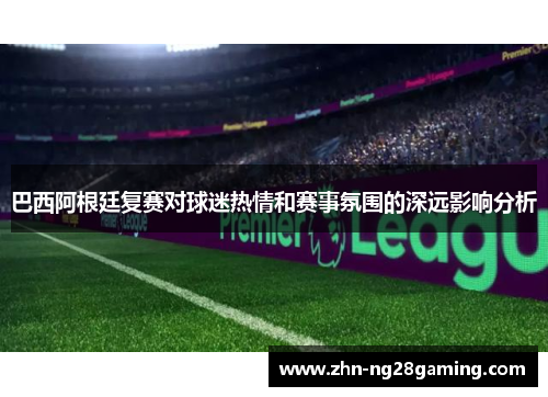 巴西阿根廷复赛对球迷热情和赛事氛围的深远影响分析