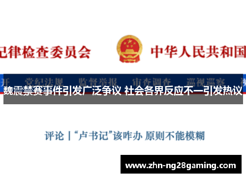 魏震禁赛事件引发广泛争议 社会各界反应不一引发热议